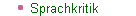 Sprachkritik